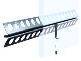 Rieles para colgar cuadros STAS plaster rail